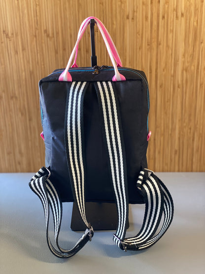 Mini Making Backpack-Black and Blue Bears